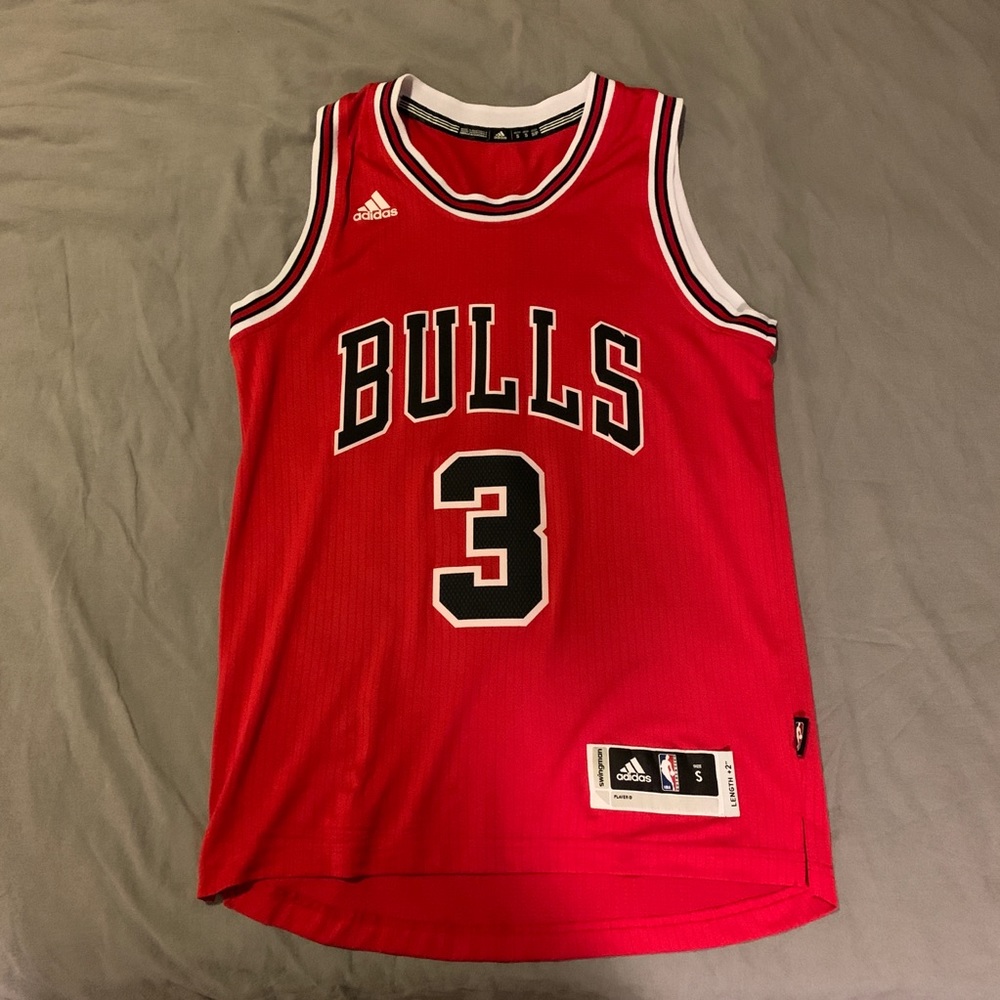 Dwayne Wade Chicago Bulls Jersey Adidas